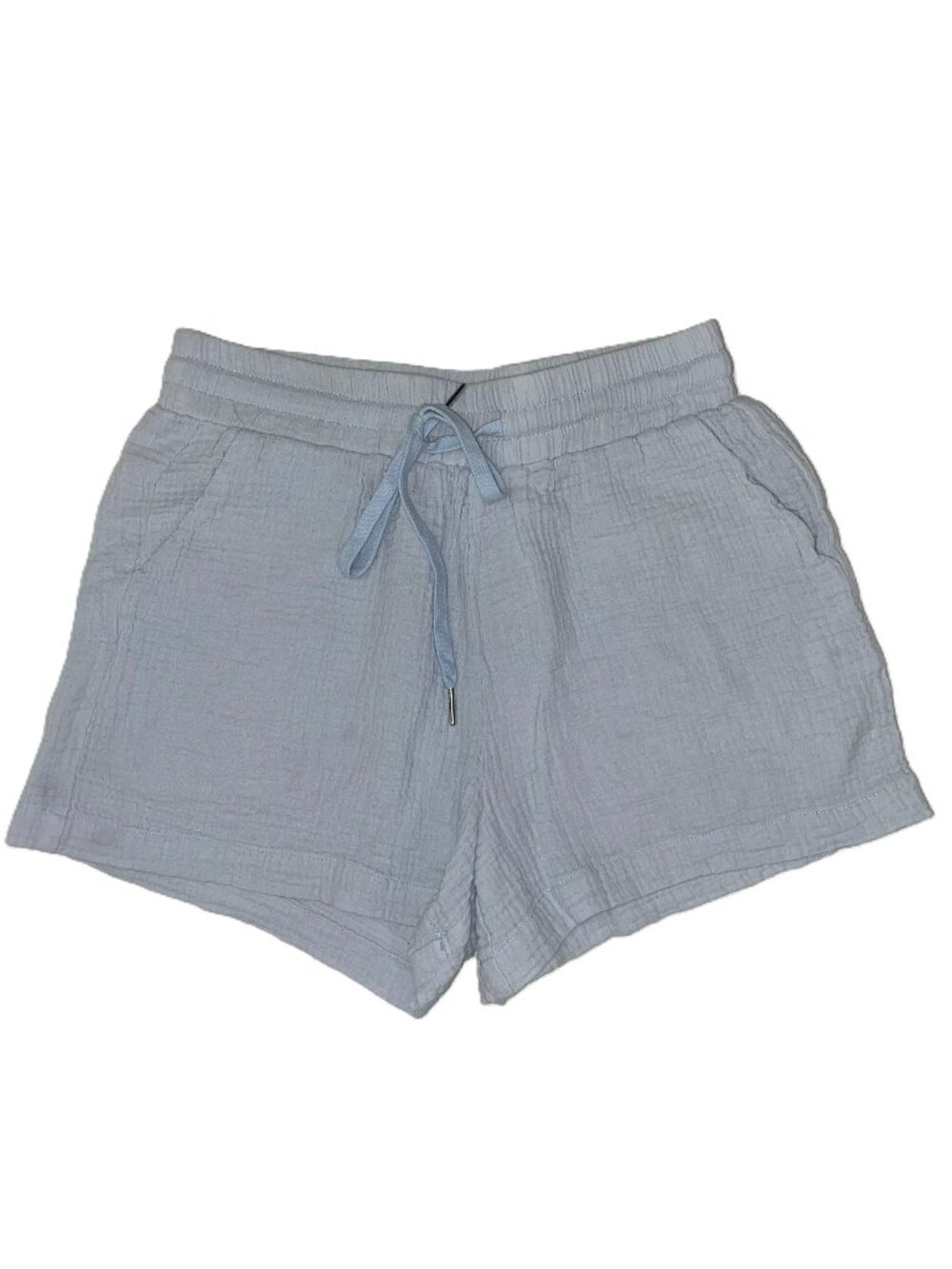 Saks Fifth Avenue Shorts Light Blue Womens Size S Soft Lounge Summer Casual
